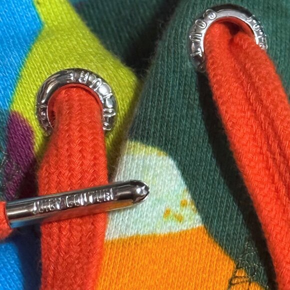 Juicy Couture Plus 1X Cropped Hoodie Abstract Camo Print | Like New - Picture 12 of 12